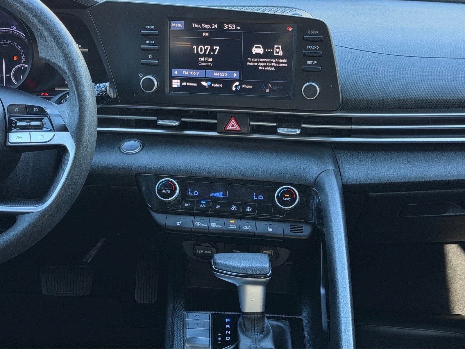 2023 Hyundai Elantra Hybrid Blue